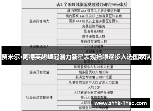 贾米尔·阿德英超崛起潜力新星表现抢眼逐步入选国家队